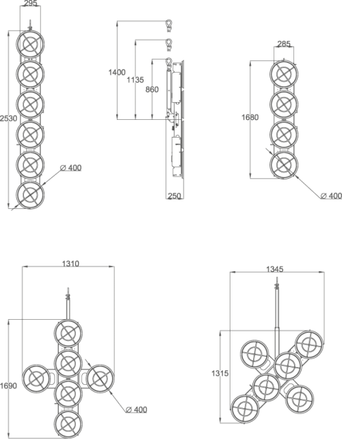 Vacuum suction cups JVL 600